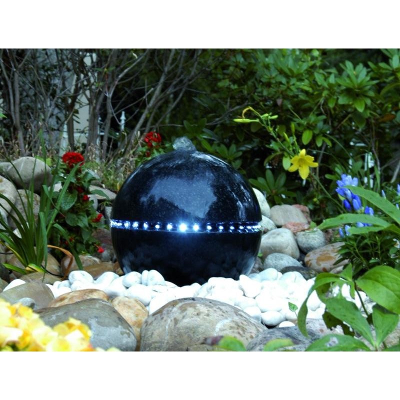 DUBAI - Fontaine en boule LED DUBAI - Fontaine en boule LED