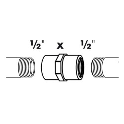 Manchon double ( différents diamètres)