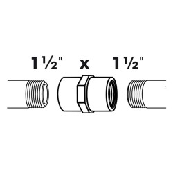 Manchon double ( différents diamètres)