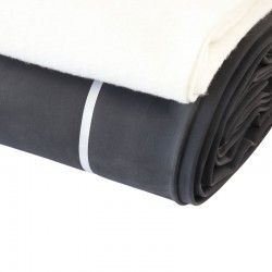 Pack Bache EPDM 1mm + géotextile - 7x7m (49m²)