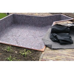 Bache EPDM 3D pour bassin de rétention, nage ou de jardin - Le