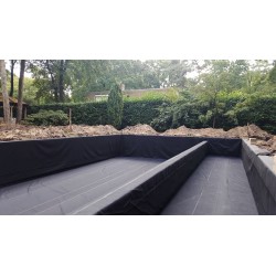 Bache EPDM 3D pour bassin de rétention, nage ou de jardin - Le