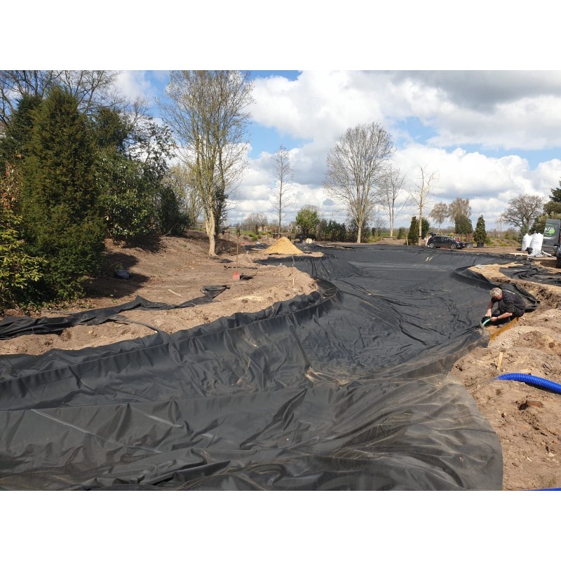 Bache EPDM sur mesure grandes dimensions toutes formes à plat Le Monde du Bassin