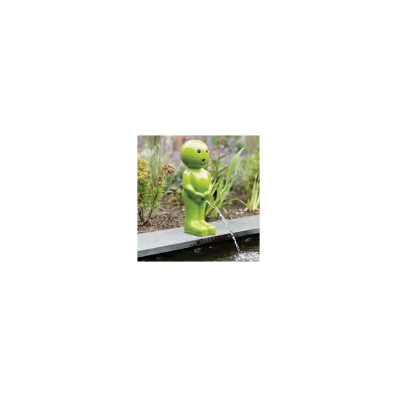 BOY IV - Gargouille Manneken pis vert grand BOY IV - Gargouille Manneken pis vert grand