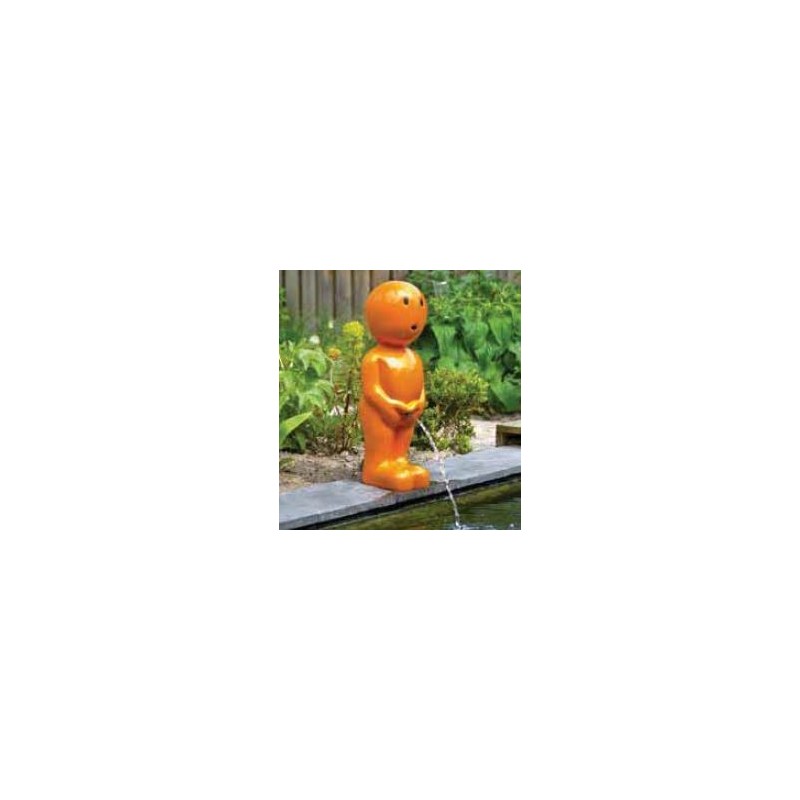 BOY IX - Gargouille Manneken pis orange grand BOY IX - Gargouille Manneken pis orange grand