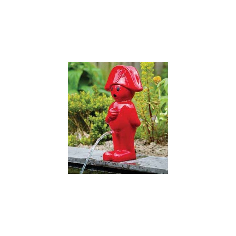 BOY NAPOLEON III - Gargouille rouge grand BOY NAPOLEON III - Gargouille rouge grand