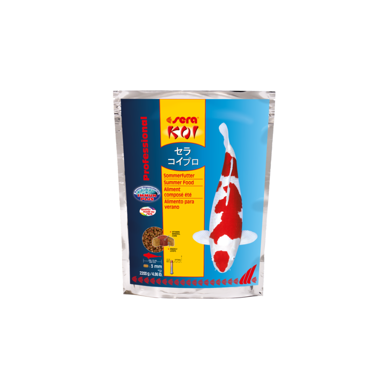 Sera Koi Professional - Aliment composé été - 2200 g