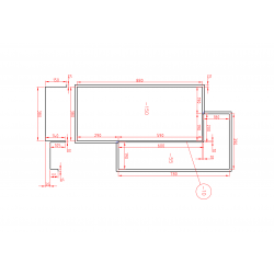 Bâche EPDM 3D sur mesure