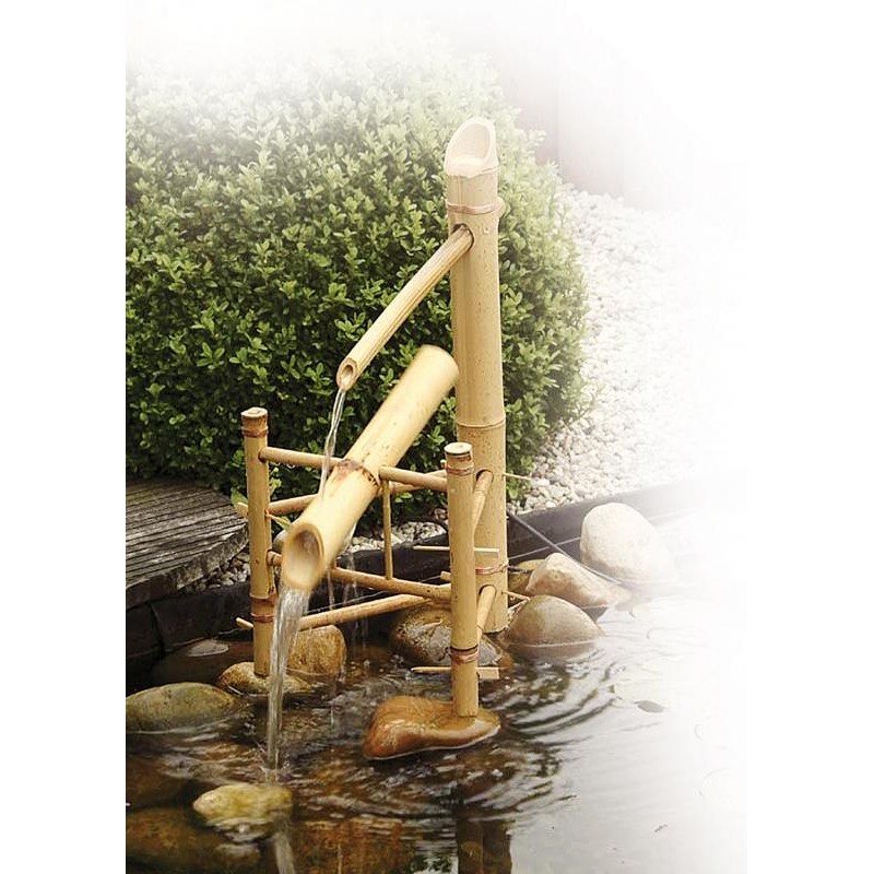 BAMBOO - Fontaine balançoire en bambou