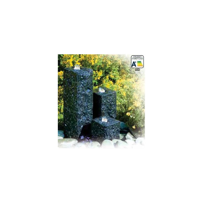 MODENA - 3 colonnes en granite LED MODENA - 3 colonnes en granite LED
