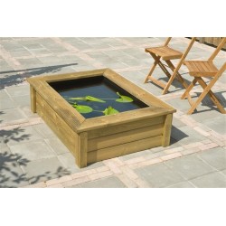 Quadro Wood II - cadre bois pour bassin Victoria Quadro 6