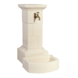 Borne Fontaine 200 Ton Blanc