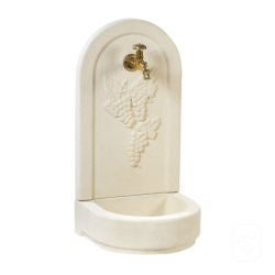 Fontaine Murale Raisin 620 Ton Blanc