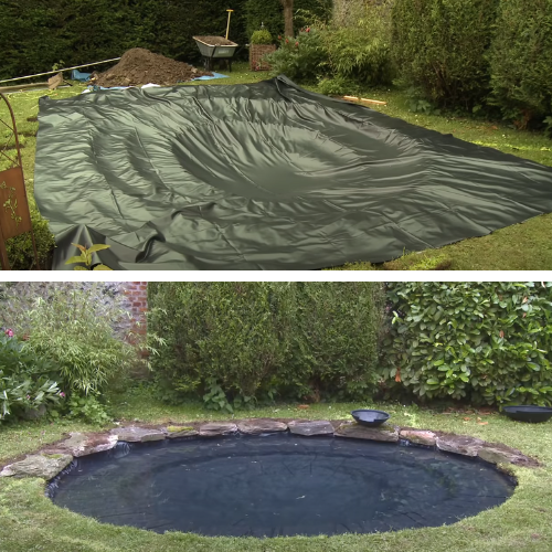 Bâche de bassin Liner pour bassin de Jardin Le Monde Du Bassin