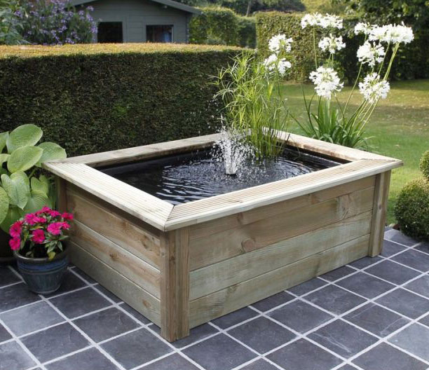 bassin de jardin bac préformé